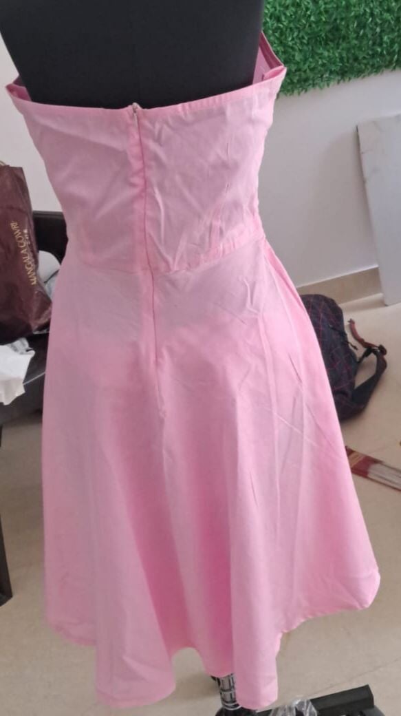 “Maguva“ Plain Essence PINK Dress Lavie by LDM 