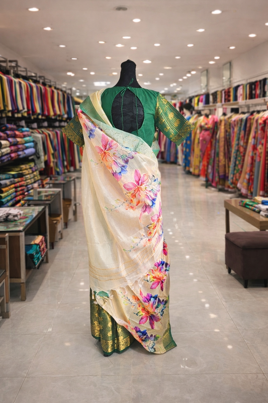 Tissue Lehenga with Chinon Georgette Dupatta – | party Collection