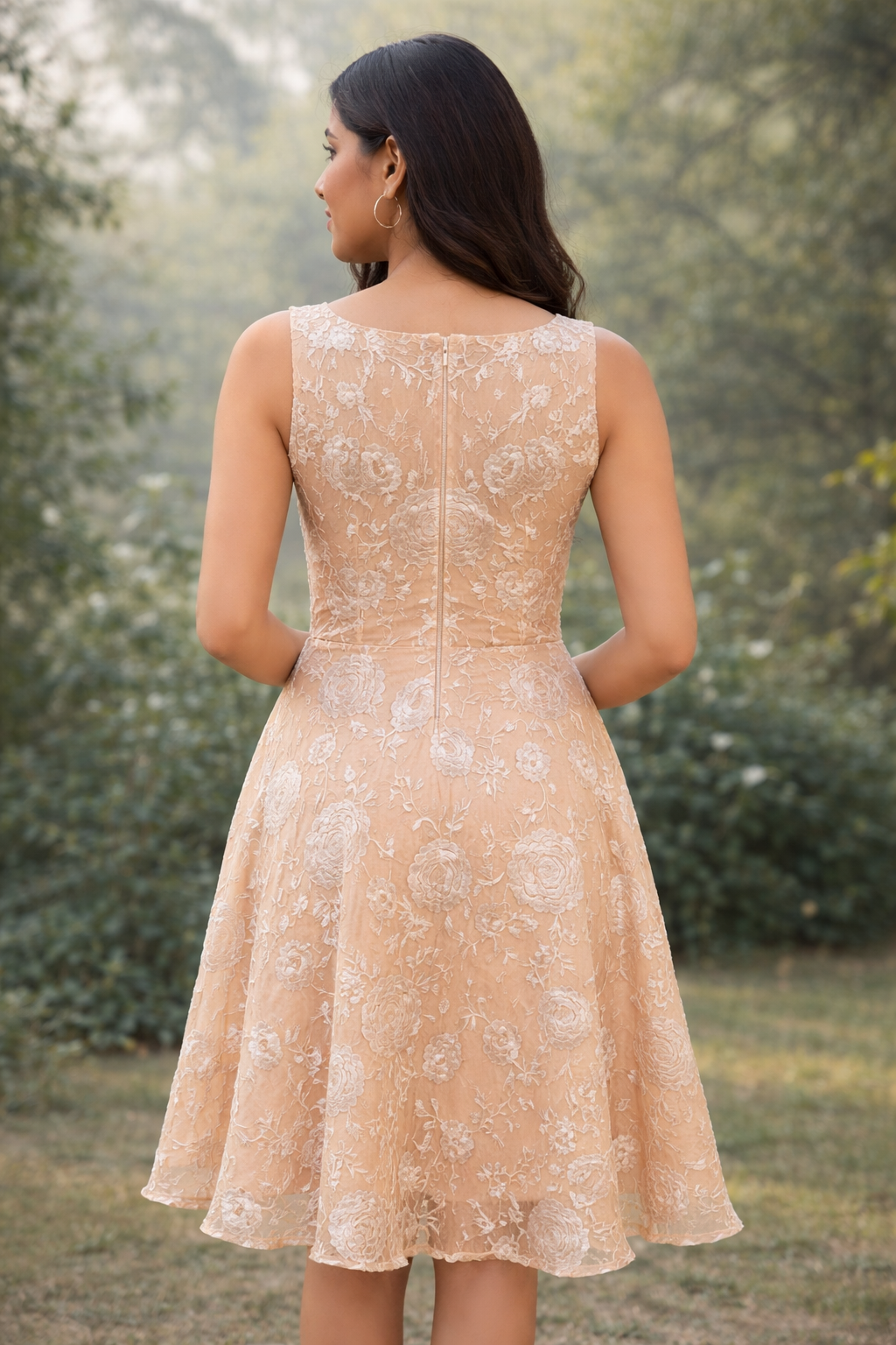 Elegant and timeless, this beautiful piece from our Maguva Collection is crafted with luxurious Mul Chanderi, a butter-soft pure Chanderi fabric that feels as good as it looks.